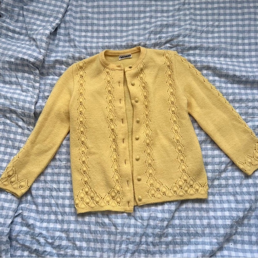 Yellow Spring Sweater
